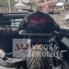 Polícia Rodoviária apreende motocicleta adulterada em Porto Firme