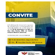 Viçosa: Município inaugura Unidade de Saúde do Amoras