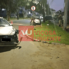 Acidente no Campus da UFV deixa motoqueiro gravemente ferido