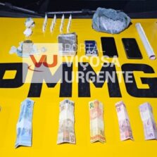 Casal é preso com grande quantidade de drogas no Bairro Barrinha em Viçosa
