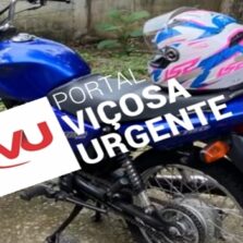 Moto roubada em Viçosa é recuperada em Visconde do Rio Branco