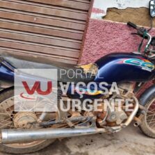 Mulher fica ferida após acidente em Porto Firme