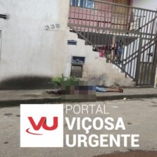 Homem é executado a tiros no Bairro Santo Antônio, em Viçosa