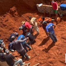 Homem de 58 anos morre após soterramento durante obra em Ervália