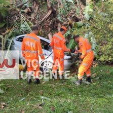 Motorista fica ferido após acidente na rodovia Viçosa/Paula Cândido