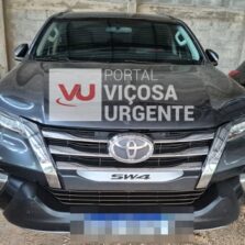 Polícia recupera veículo furtado e prende suspeito por clonagem em Viçosa