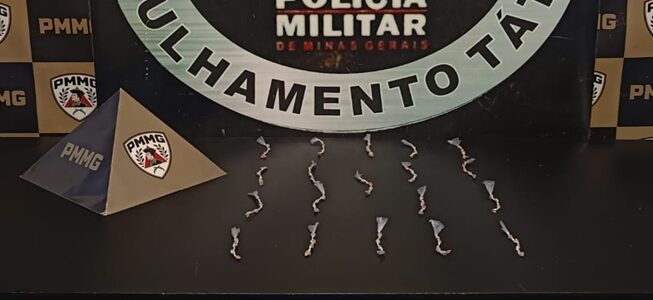PM apreende 75 pedras de crack durante operação em Pedra do Anta