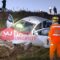 Motorista fica ferido após capotamento na BR-120 em Teixeiras