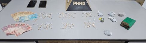 Polícia Militar prende suspeito de tráfico e apreende mais de 150 pedras de crack em Jequeri