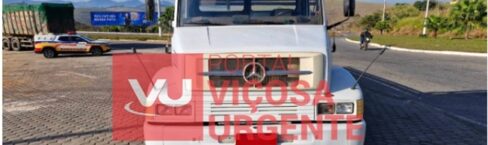 Polícia Rodoviária prende motorista de Ervália com caminhão adulterado