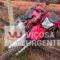 Motociclista fica ferido após sair da pista em Ervália