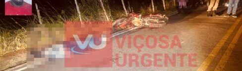 Jovem de Pedra do Anta morre em acidente de moto na região de Mariana