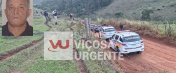 Homem é morto a tiros enquanto trabalhava na zona rural de Viçosa