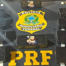 PRF prende casal com 10 kg de Pasta Base de Cocaína na BR 262 em Rio Casca