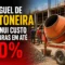 Aluguel de betoneira diminui custo de obras em até 30%