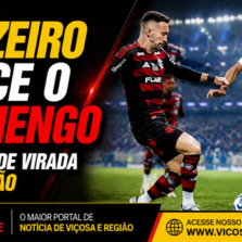 Cruzeiro vence Flamengo por 2 x 1 de virada no Mineirão