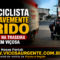 Motociclista fica gravemente ferido após bater na traseira de carro em Viçosa
