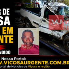 Morador de Viçosa morre em acidente na MG-280 em Paula Cândido