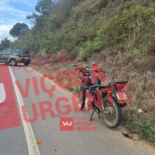 Motociclista de 25 anos morre em grave acidente na BR-120, em Coimbra