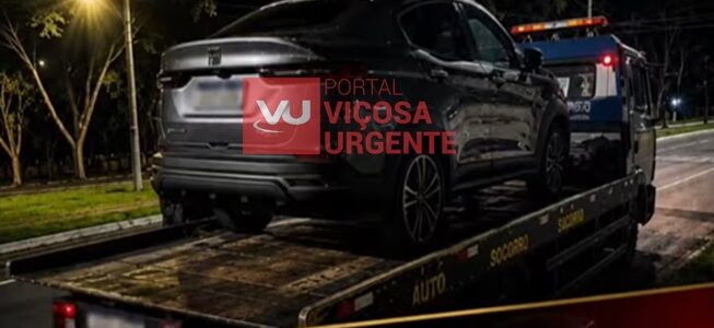 Polícia Militar apreende carro clonado em Viçosa