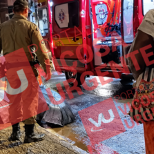 Idosa morre após ser atropelada por ônibus durante forte chuva em Viçosa