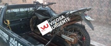 Viçosa: Homem é preso com moto furtada em Dona Euzébia