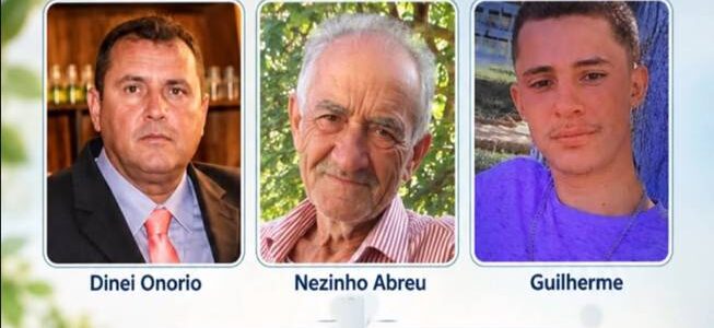 Três homens são mortos a tiros na zona rural de Jequeri