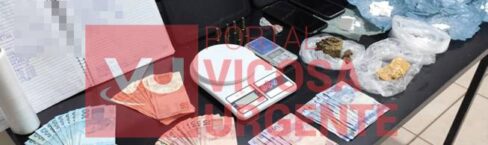 Adolescente de 16 anos é apreendido por tráfico de drogas em Ervália
