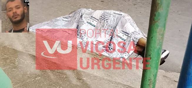 VÍDEO: Homem é executado a tiros por dois criminosos em motocicleta em Ervália