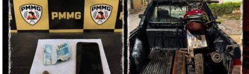 Motociclista é conduzido por suspeita de tráfico de drogas durante operação em Viçosa